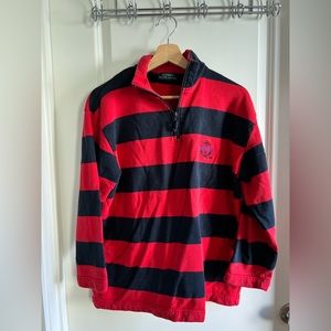 Vintage Ralph Lauren Polo Rugby Quarter-Zip